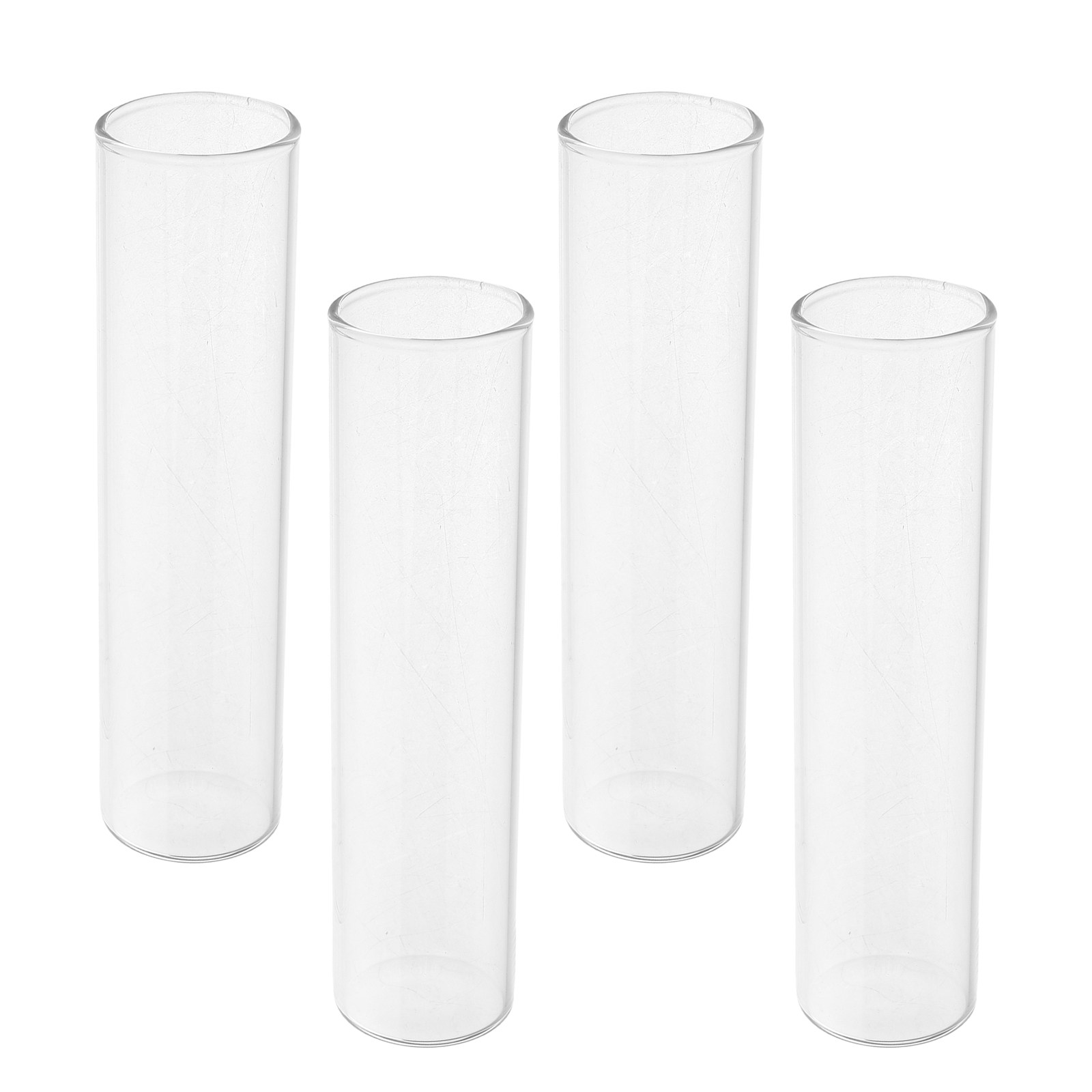 Propagation Station Vase - 4 Buah Vas Tabung Kaca, Wadah