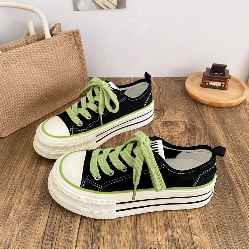 Sepatu Kanvas Wanita Sol Tebal - Cutting Board Foam ulasan dan harga